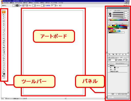 Adobe Illustrator Cs3 の利用方法 イラスト作成